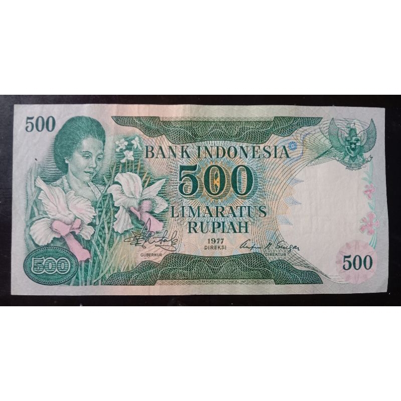 UANGKUNO 500 RUPIAH KONDE THN 1977