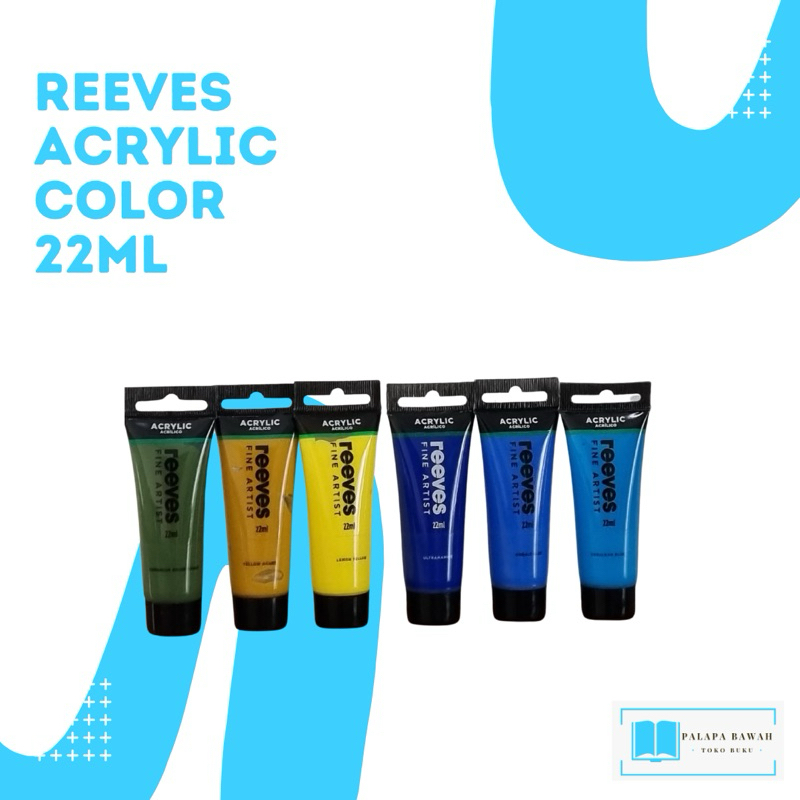 

REEVES ACRYLIC COLOR WARNA WARNI WARNA METALIK
