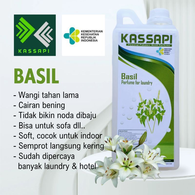KASSAPI PARFUM LAUNDRY BASIL