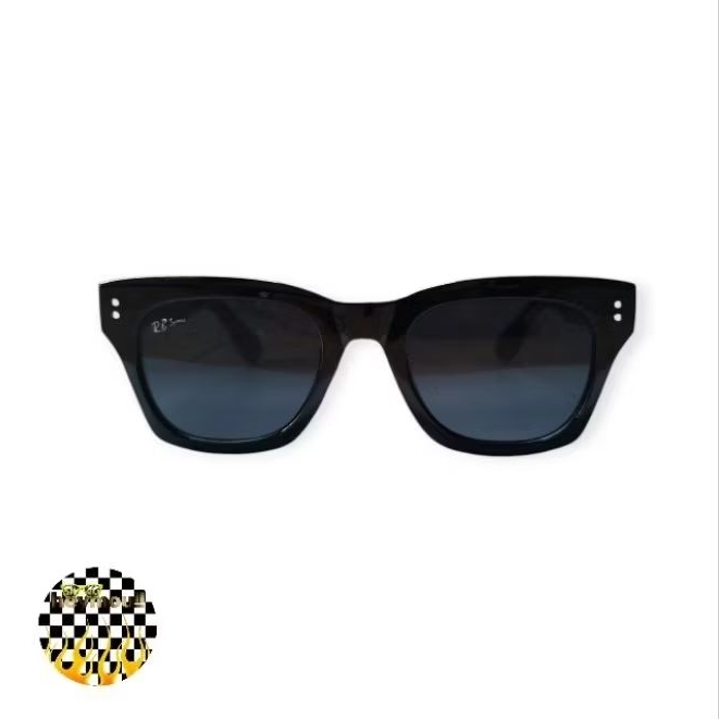 HEYMOU SQUARE BOLD RB "GITZ" GLASSES - BLACK FRAME KACAMATA SUNGLASSES