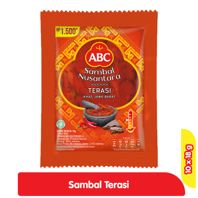 

ABC Nusantara Sambal Terasi 10 x 18 g