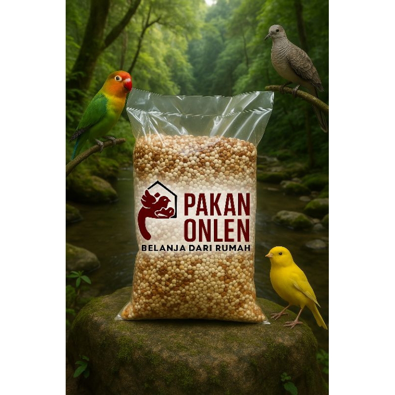 Milet Putih Mix Milet Merah Repack 1Kg