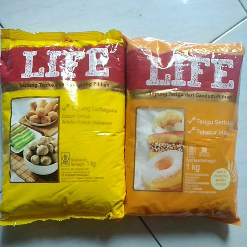 

TEPUNG LIFE MAYORA 1kg