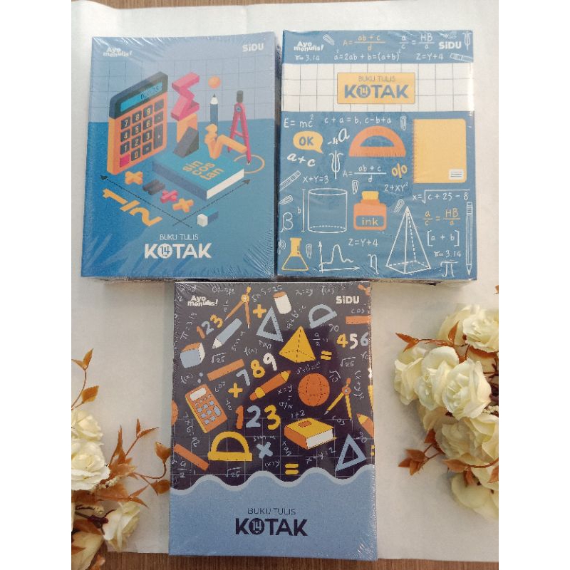 

Buku Kotak Besar Sidu 1Pack/10Pcs 38Lembar