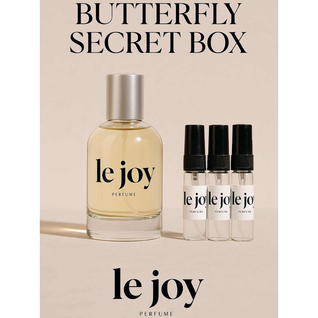 [PAKET HEMAT PARFUM Gift Set Box] Le Joy Perfume Butterfly Secret Box | Gift Parfum Bundling Blind B