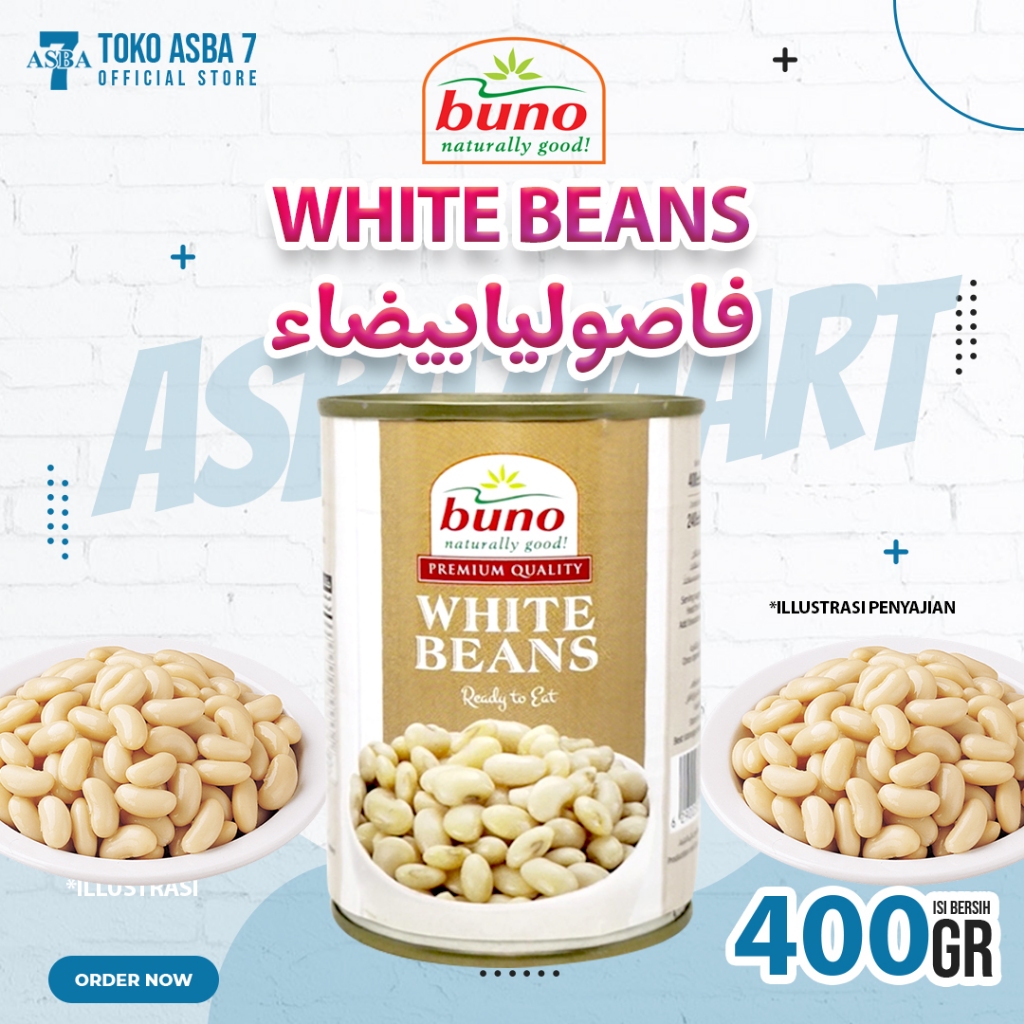 

BUNO WHITE BEANS 400G