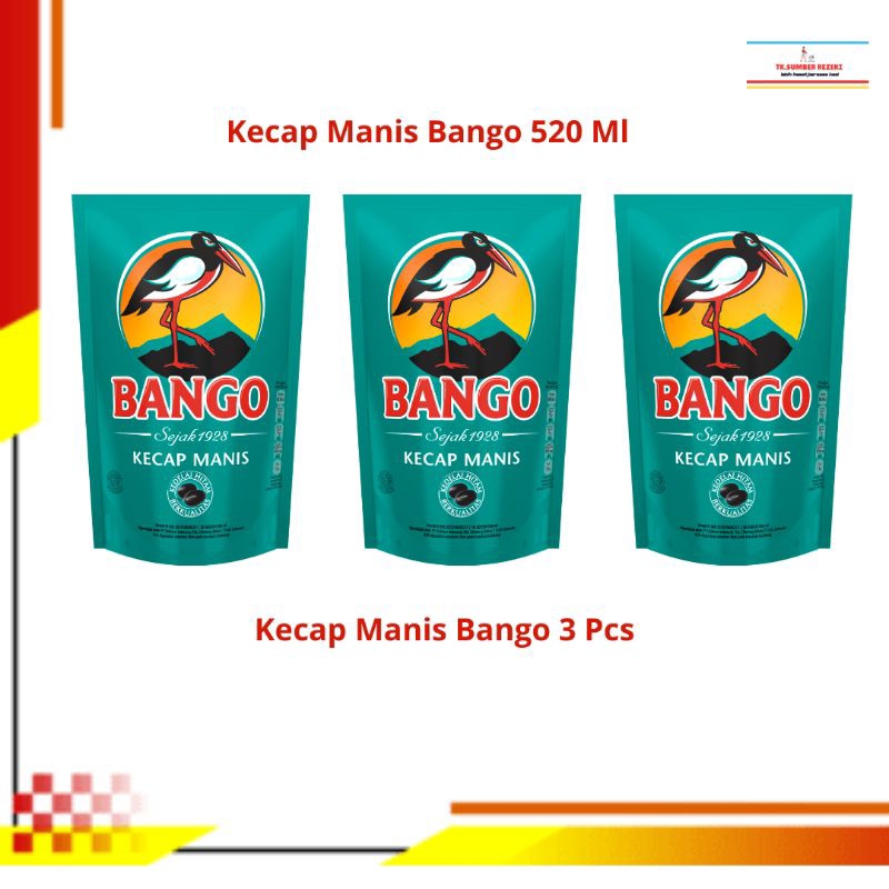 

[PAKET HEMAT ISI 3]Kecap Manis Bango 520 Ml PROMO MURAH/ Bango Kecap Manis 520 Ml PROMO MURAH