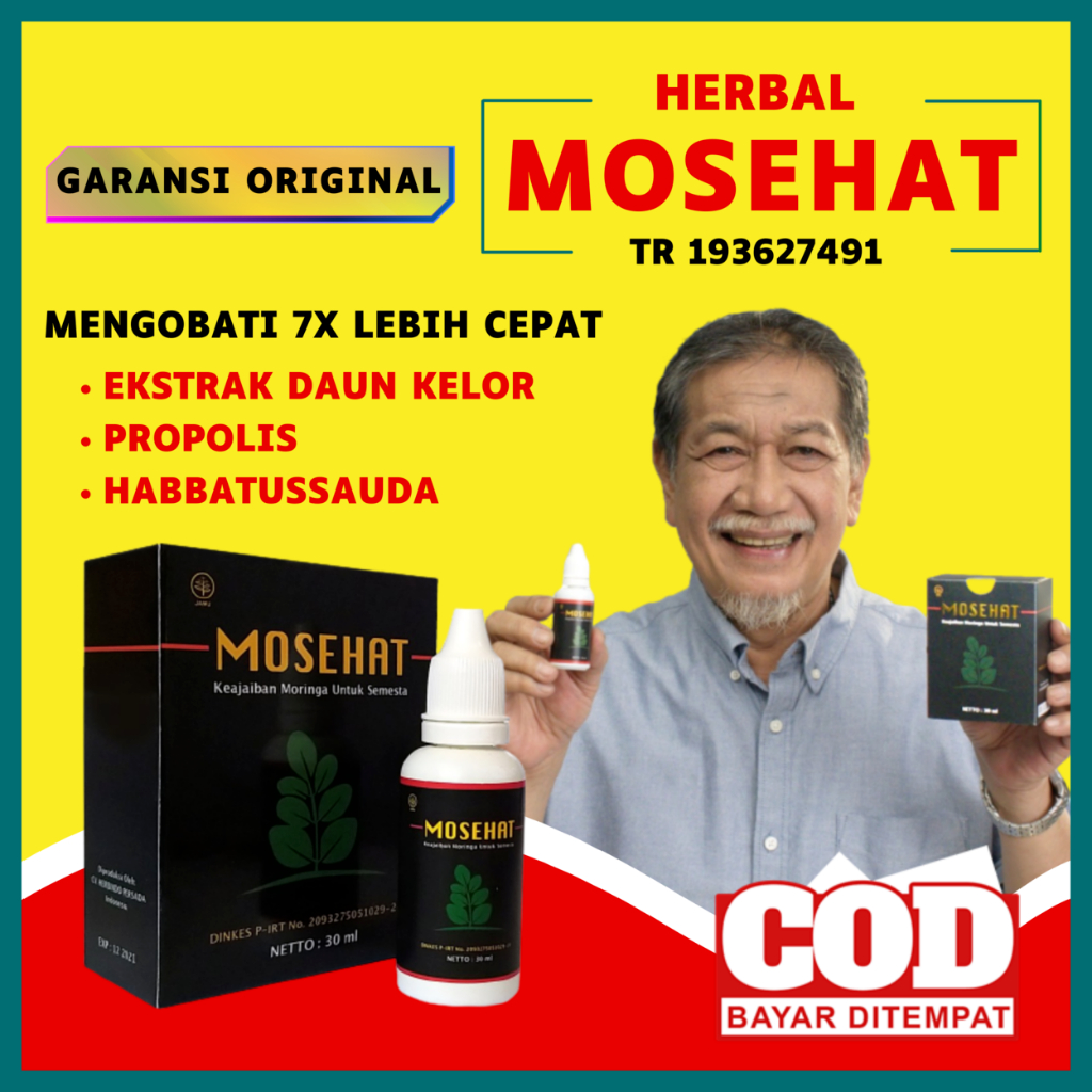 MOSEHAT Herbal Ampuh Original BPOM