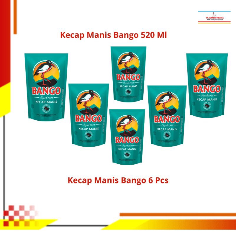 

[PAKET HEMAT ISI 6] Kecap Manis Bango 520 Ml PROMO MURAH/ Bango Kecap Manis 520 Ml PROMO MURAH