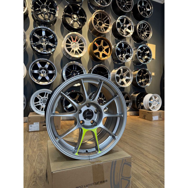 Velg jari jari SSW r17 lebar 75 warna hyper silver