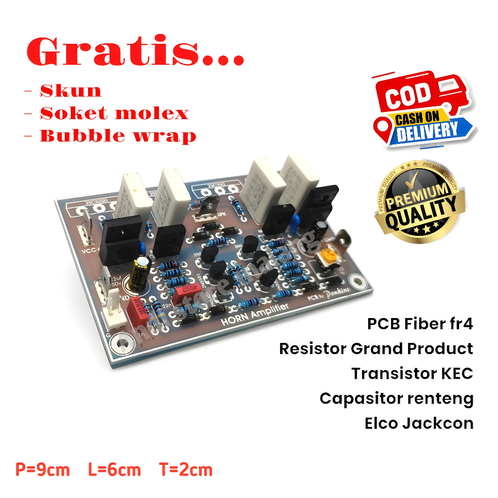 Kit Driver Power Amplifier Horn Toa