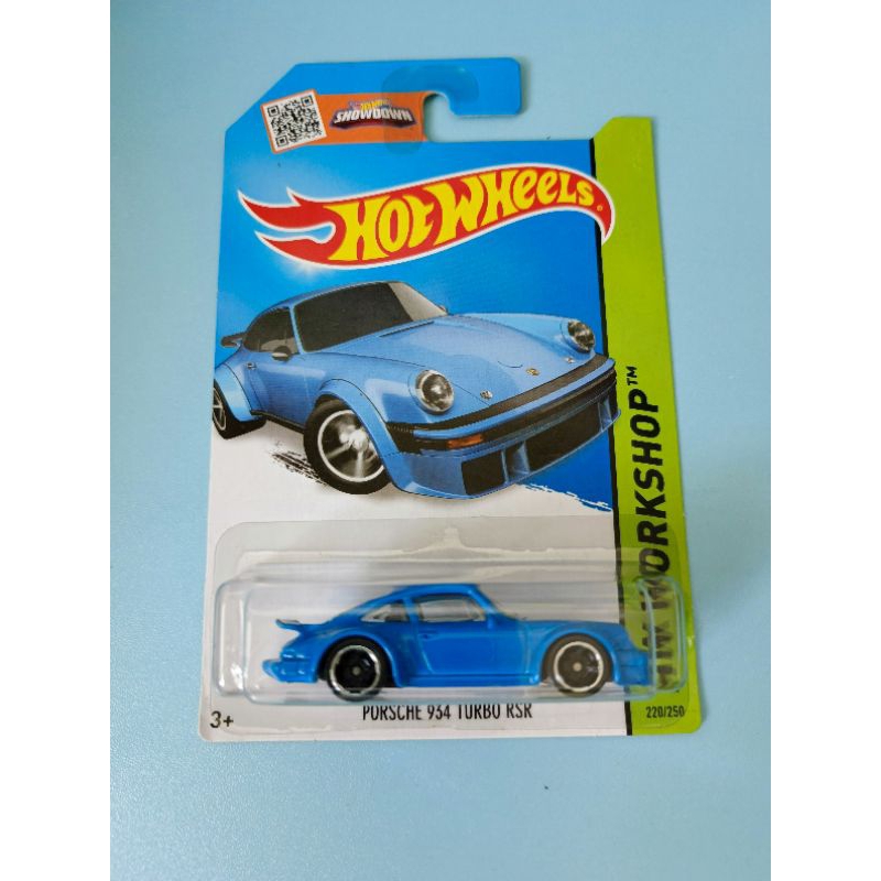HOTWHEELS PORSCHE 934 TURBO RSR BLUE
