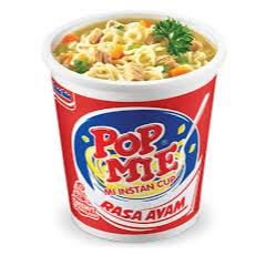 

POP MIE KUAH RASA AYAM CUP 75GR ECER / PCS