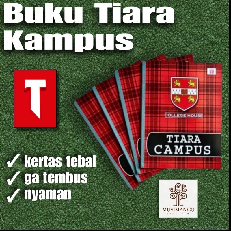 

Buku tulis Tiara Sakti 38 lembar isi 10 buku UK kwarto buku biasa