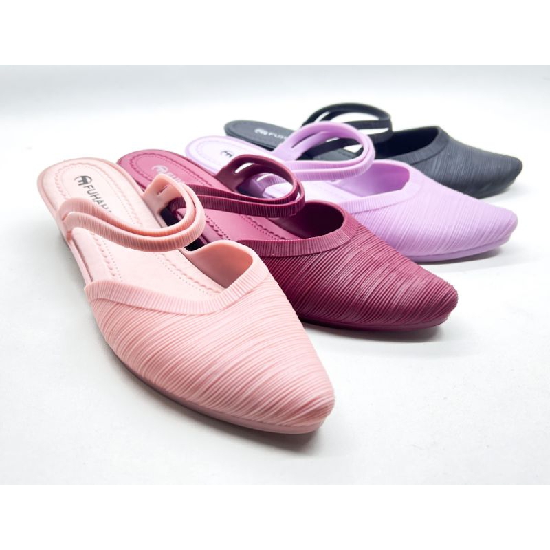 - SANDAL SLIP ON FUHAHA FH-718 WANITA TERBARU / SANDAL SELOP FUHAHA WANITA TERMURAH UK 36-40 / SEPAT