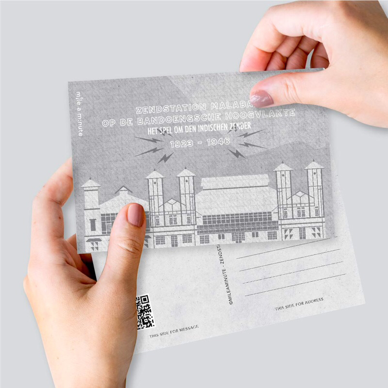 

Zendstation Radio Malabar Editie Postcard