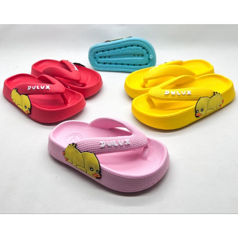 DULUX 510D JEPIT MOTIF BEBEK ANAK PRIA & WANITA / SANDAL DULUX WANITA TERMURAH SIZE 24-29 /SANDAL BA
