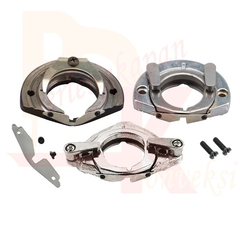 81 82 84 Per Plat Baut Sekrup Blok Sarangan Rumah Rotary Hook Mesin Jahit Hitam Jadul SINGER BUTTERF