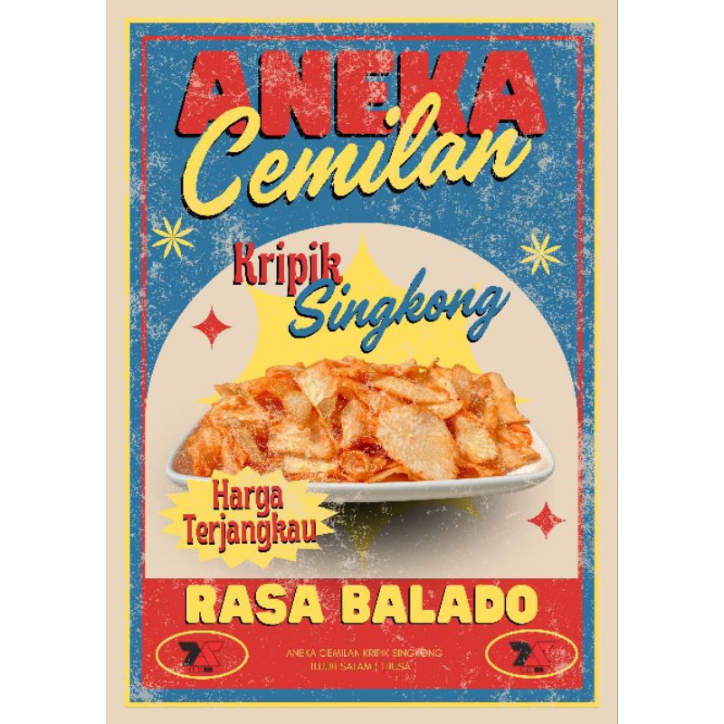 

Keripik Singkong Rasa Balado