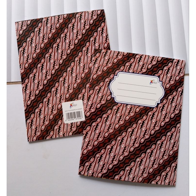 

(10BUKU) BUKU TULIS 38 COVER BATIK/BUKU TULIS UKURAN SIDU/KWARTO