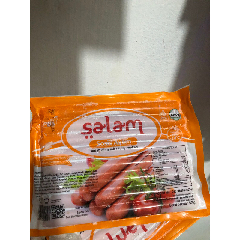 

Sosis ayam salam