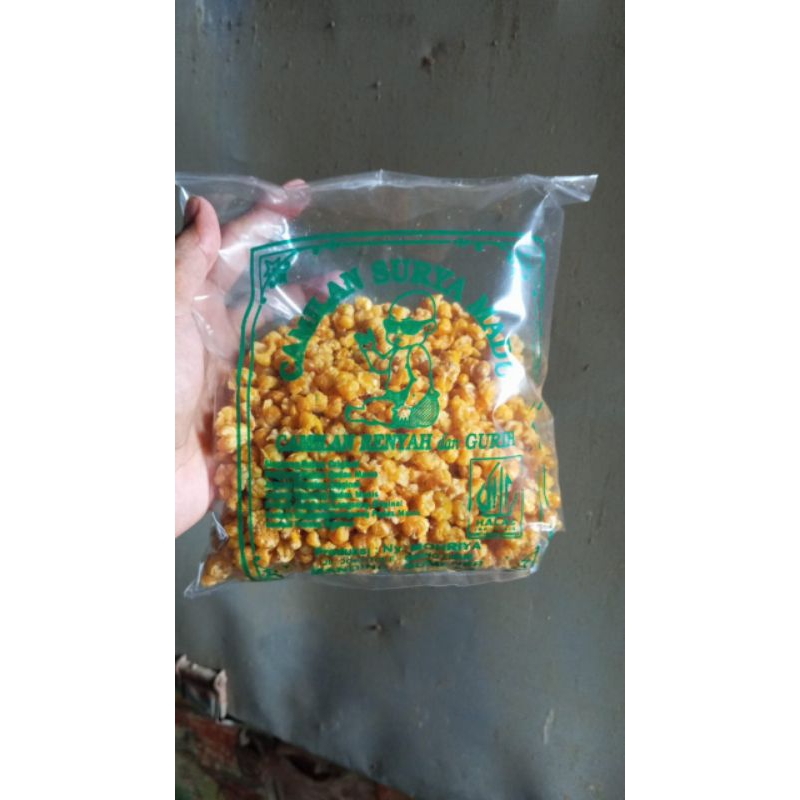 

MARNING JAGUNG 180GR/JAGUNG KETAN/JAGUNG PALOTAN - CEMILAN MADURA - OLEH OLEH MADURA ENAK DAN GURIH