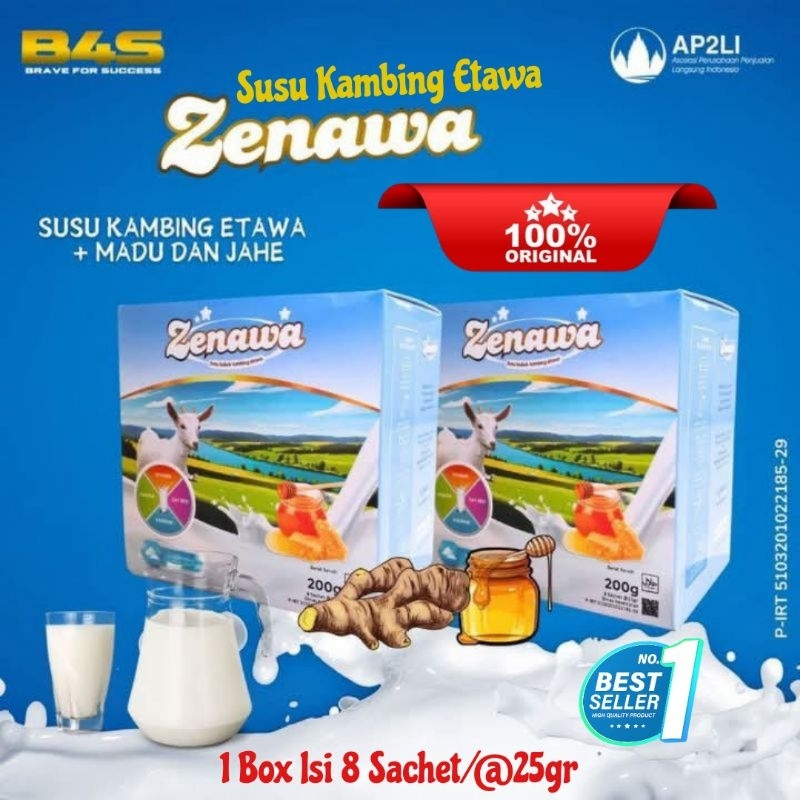 

SUSU ETAWA ZENAWA 1 BOX ISI 8 SACHET ORIGINAL BAS