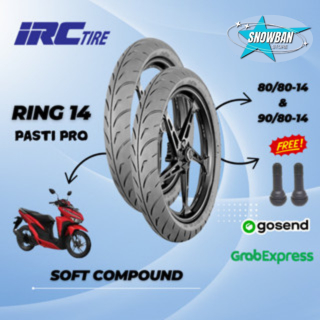 Ban Motor Matic Ring 14 Sepasang IRC Fasti Pro 90/80 & 80/80 Ban Tubles Vario Beat Depan Belakang