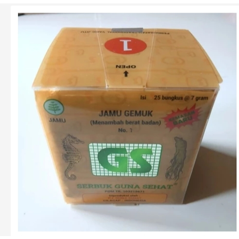 

Gs serbuk no.1 gemuk badan