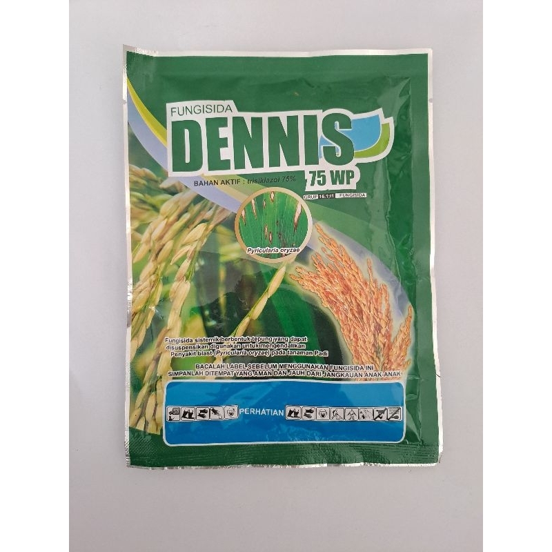 Dennis 75wp 100gr fungisida kerapak blas