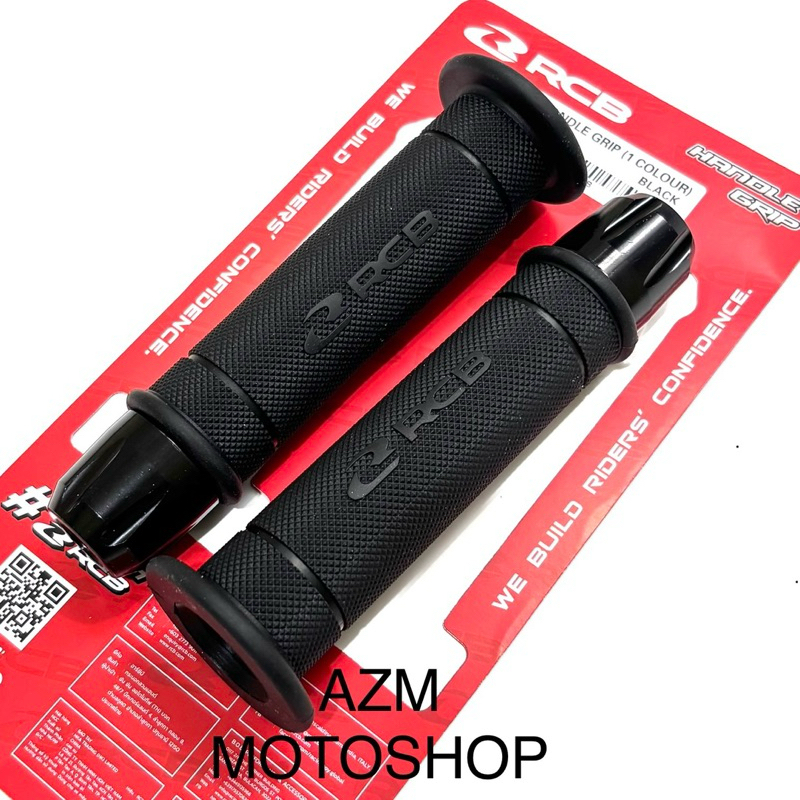 GRIP RCB HANDGRIP HG55 RCB ORIGINAL + JALU STANG CNC / UNIVERSAL MOTOR GRIP RCB ORIGINAL