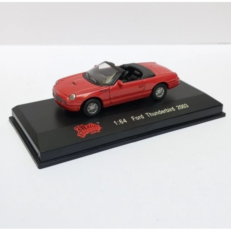 malibu international ford thunderbird 2003 diecast 1/64 (t)