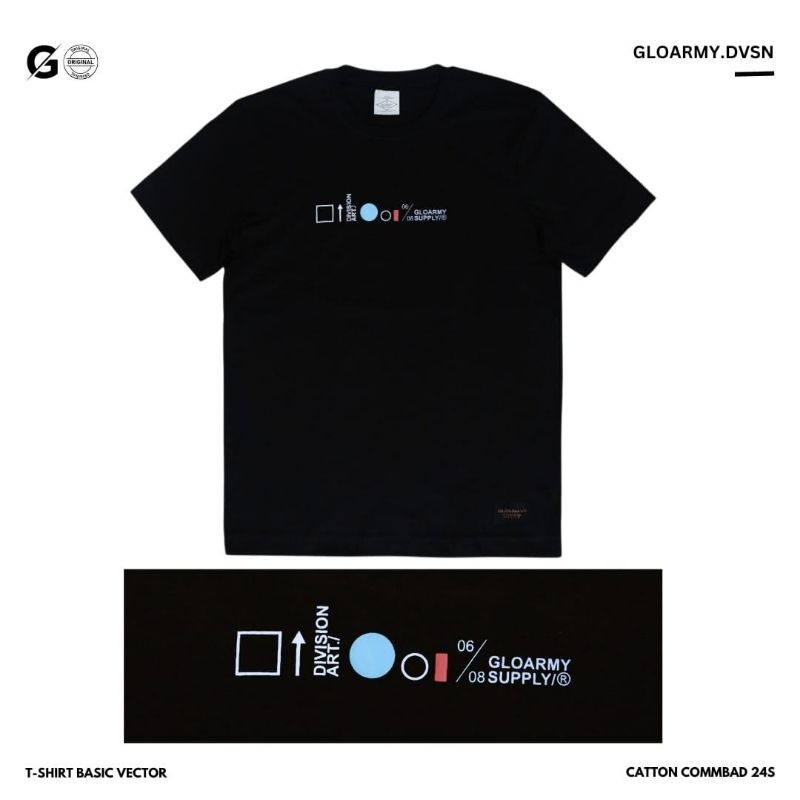 KAOS HITAM - GLOARMY SUPPLY