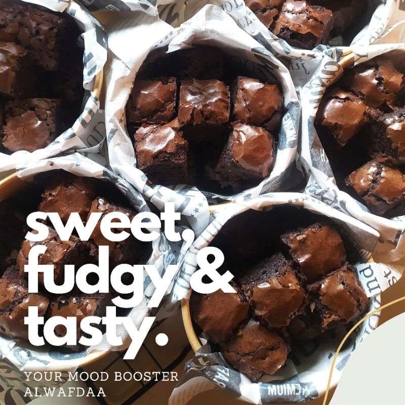 

Fudgy Brownies Bites