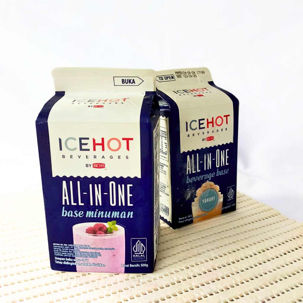 

Rich's Icehot All-In-One Yogurt Beverage Base - Base Minuman 500 gram