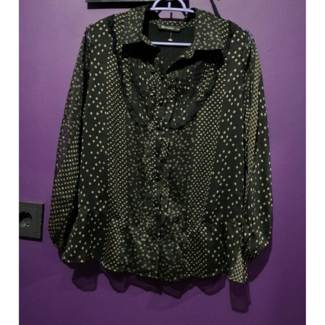 kemeja vintage preloved