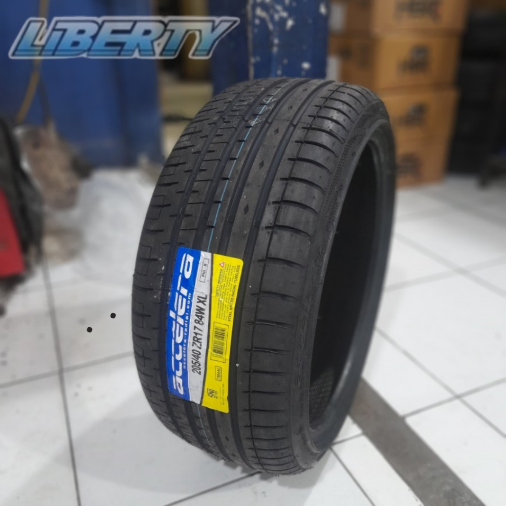 Jual Ban Mobil Ceper Ring 17 205/40 Merek ACCELERA PHI-R Ukuran 205 40 R17 Ban Tipis Ring 17 Tubles