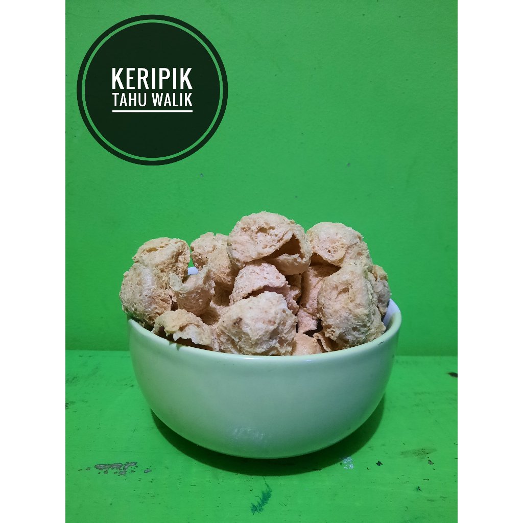 

Keripik Tahu Walik. Berat Bersih 200gr/ 2 Ons
