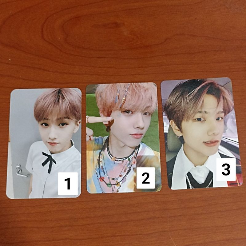 pc photocard kihno official park jisung nct dream murah underprice