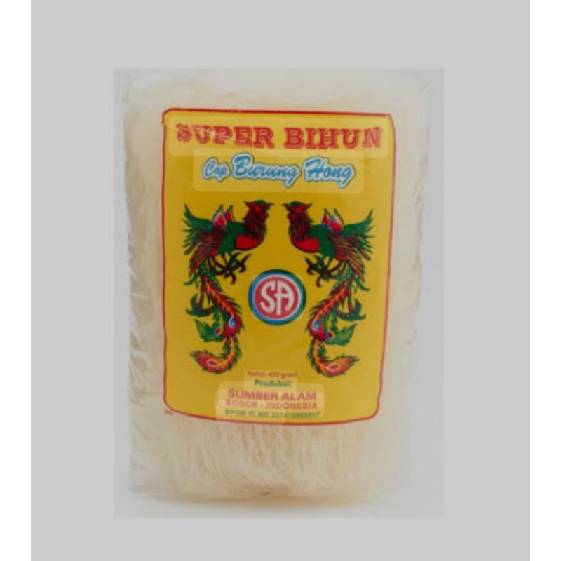 

BIHUN CAP BURUNG HONG 450GR