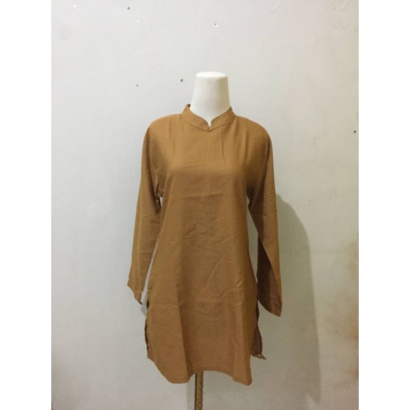 [preloved] blouse coklat