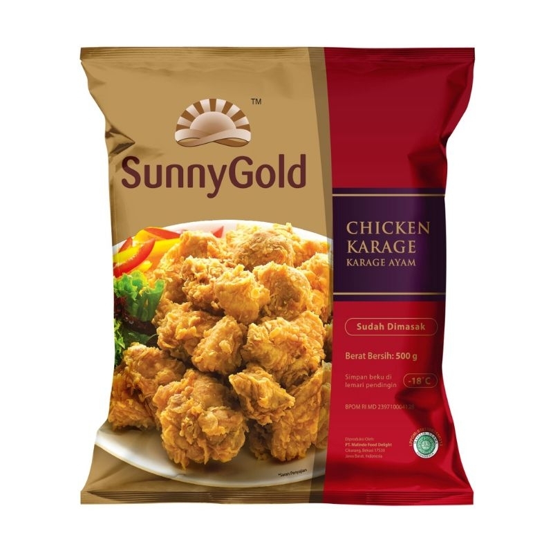 

SUNNYGOLD CHICKEN KARAGE 500 GRAM