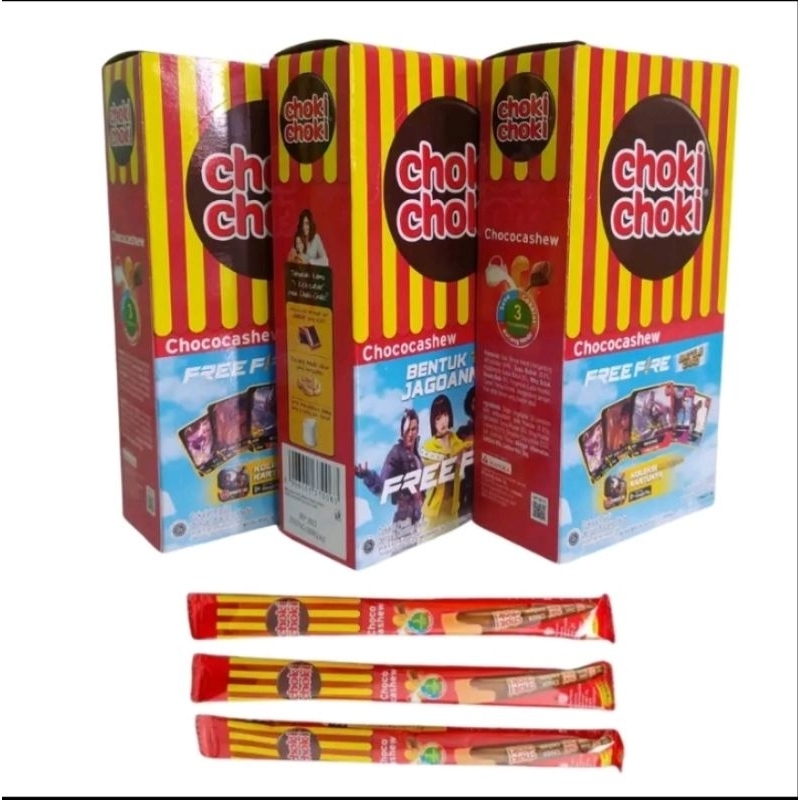 

Choki Choki Chococashew 1 Box isi 20 pcs