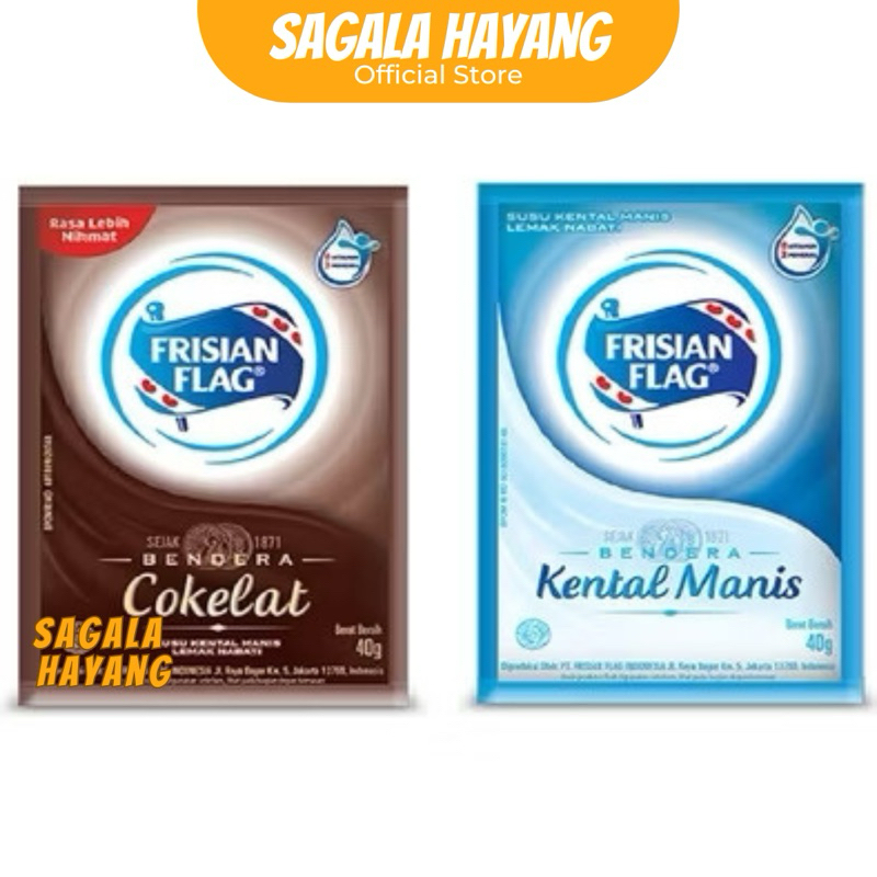 

( SAGALA HAYANG ) Susu Frisian Flag Kental Manis -40gram