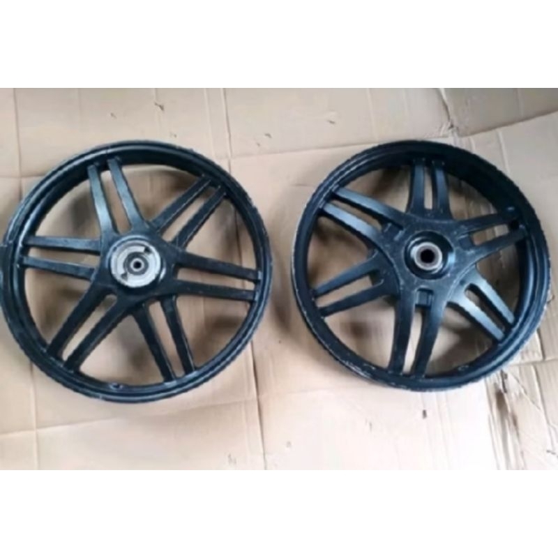VELG SUZUKI SPIN AS BESAR DEPAN BELAKANG ASLI ORIGINAL