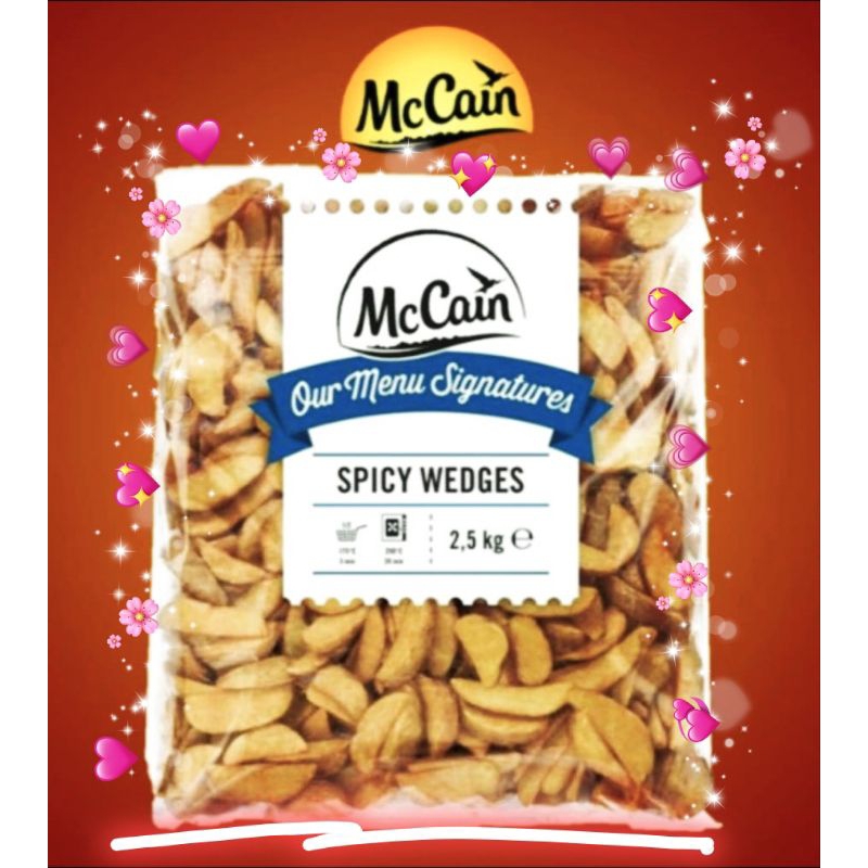 

KENTANG SPICY WEDGES MCCAIN 2.5KG