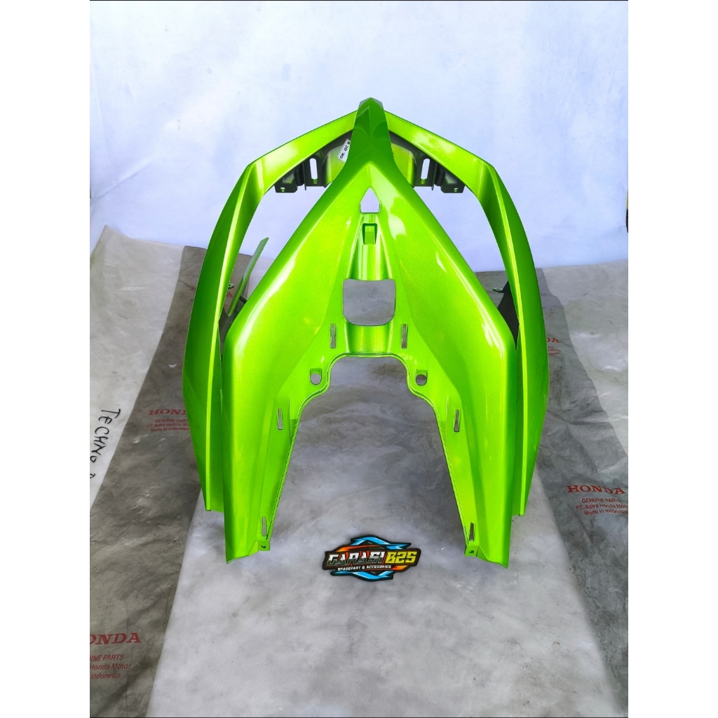 Cover Body Panel Tameng Dasi Depan Honda Vario 110 Techno Tekno Hijau Baru Original AHM