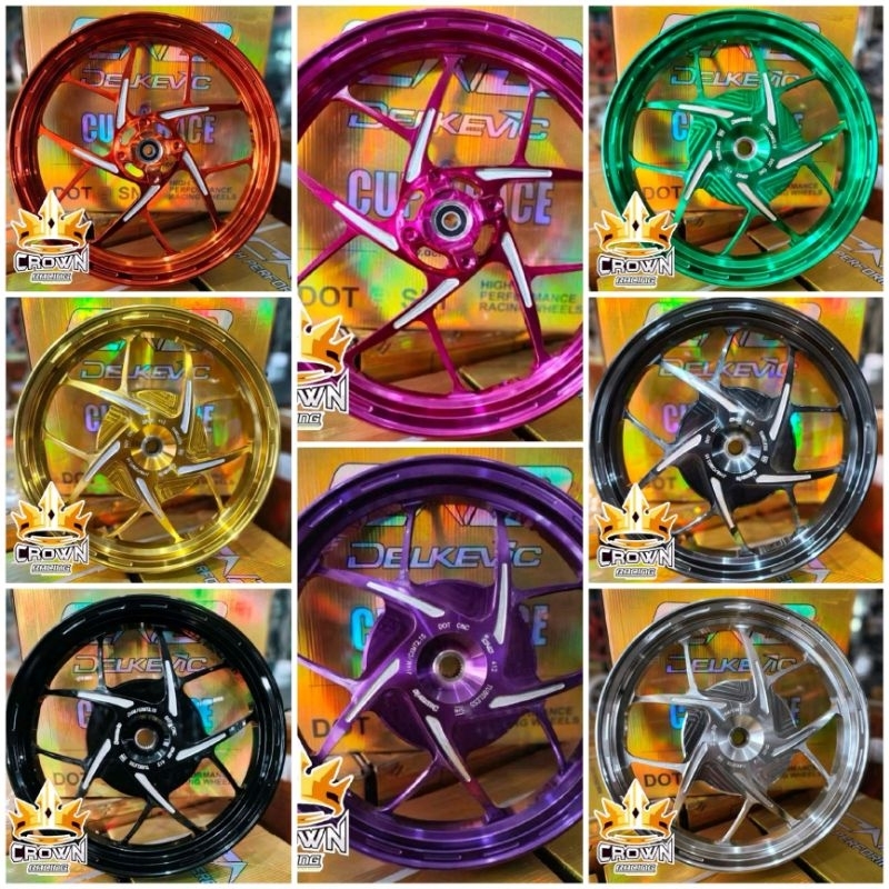 Velg Delkevic Yspeed Y-Speed Yamaha Mio Fino Soul Karbu / Mio J GT / Fino 115 / Soul GT 115 / Xride 