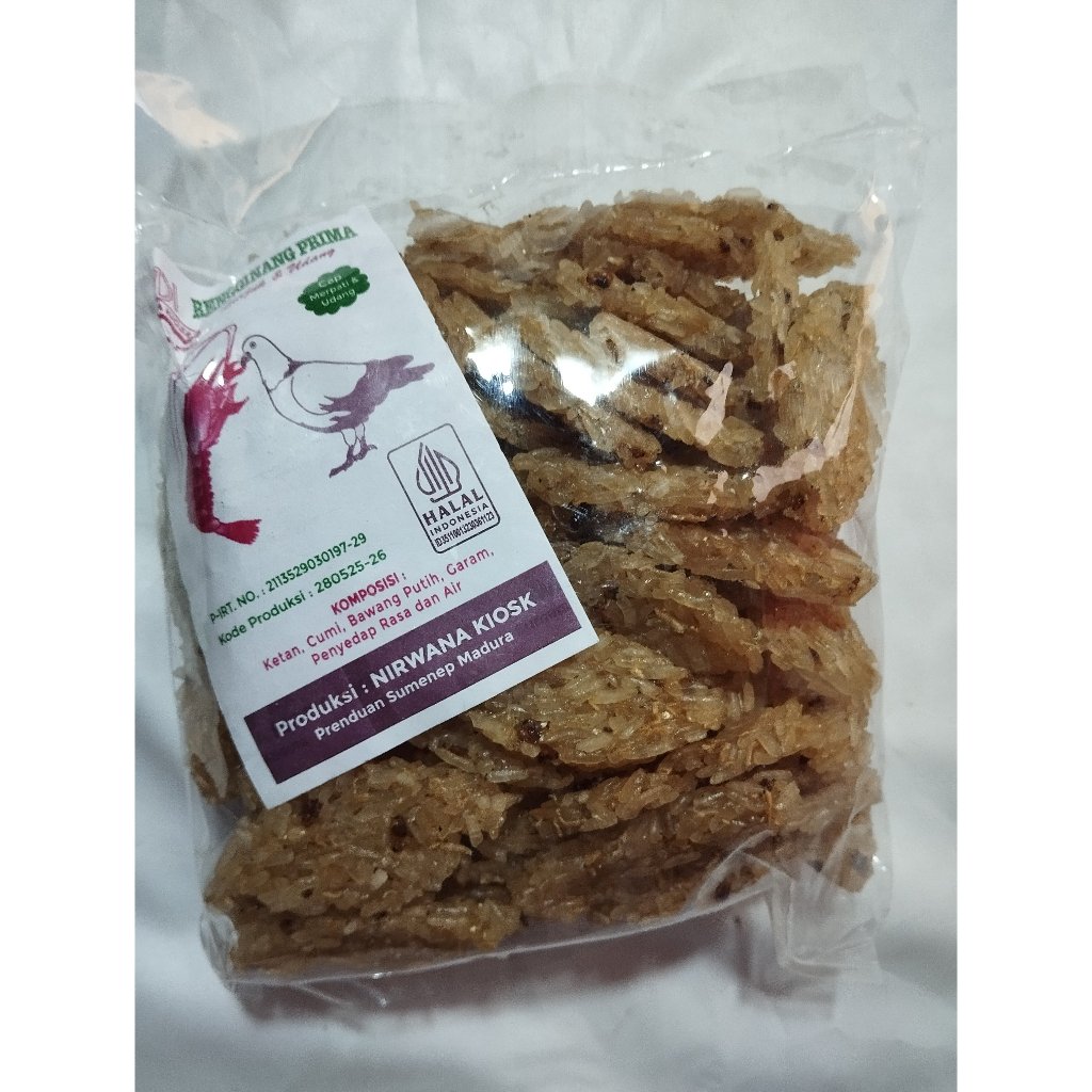 

Rengginang Lorjuk Khas Madura ( prima stik ) Free bubble