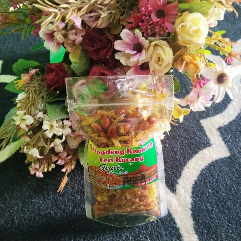 

Serondeng kentang teri kacang Rasa Original gurih manis